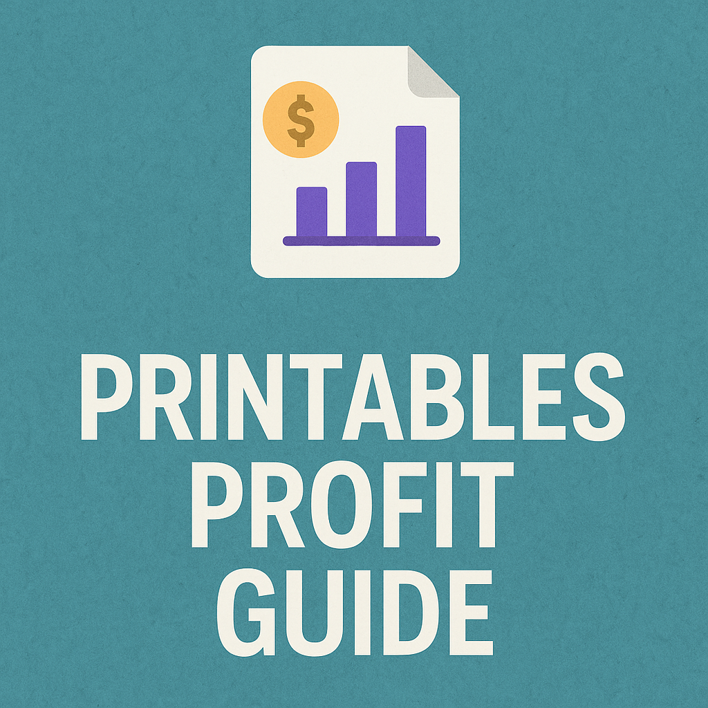 Printables Profit Guide